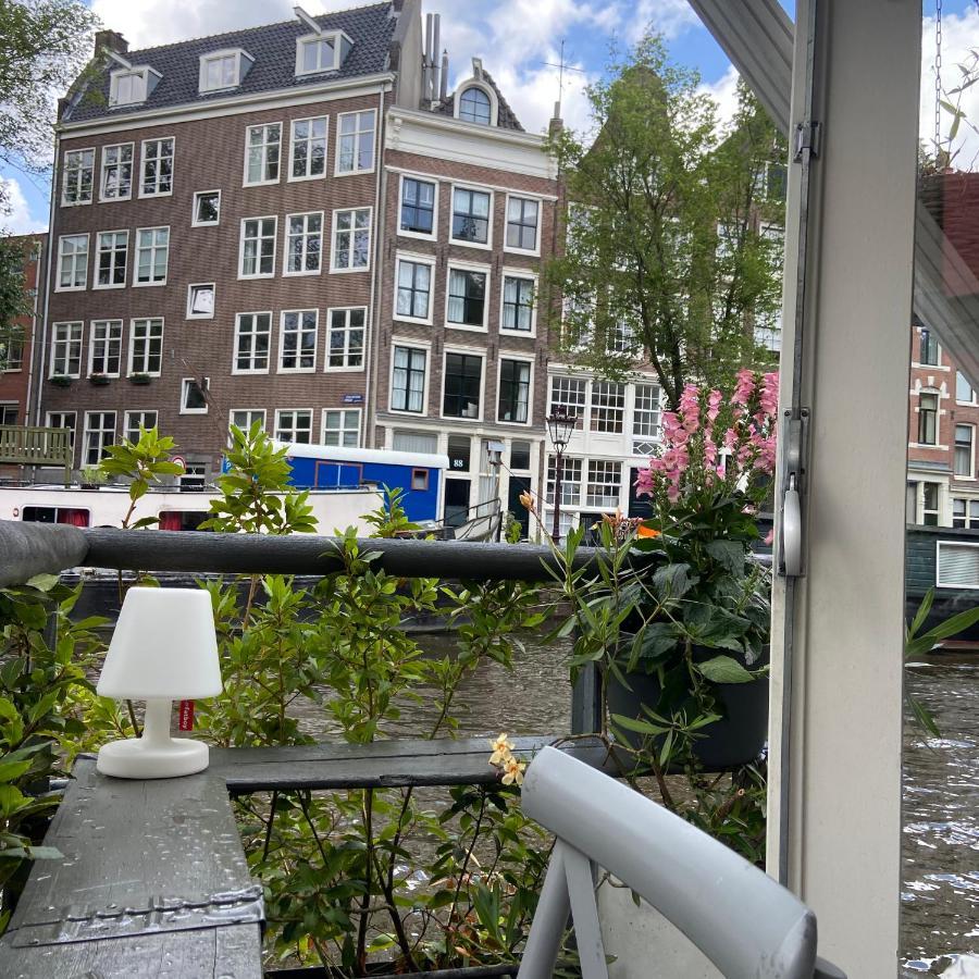 Houseboat Bonnie Bed and Breakfast Amsterdam Eksteriør billede